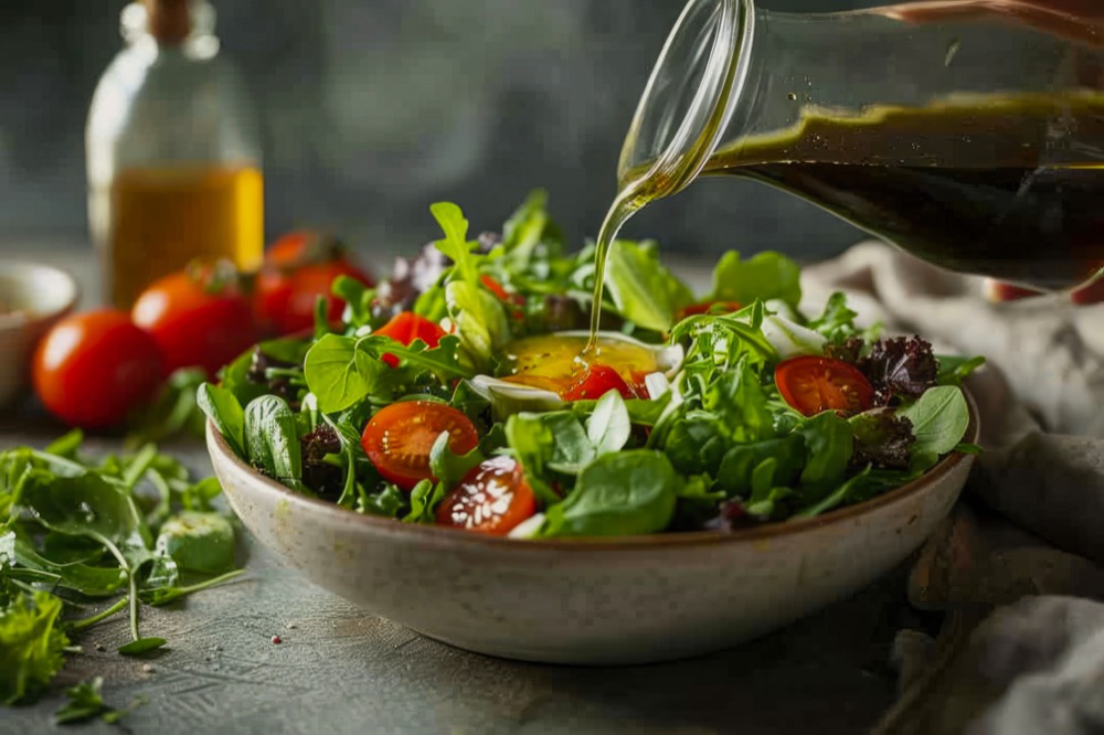 A fresh, vibrant salad, the kind of dish a regular comes back for again and again.